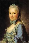 Jean-Martial Fredou Portrait of Marie oil